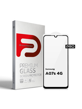 Захисне скло ArmorStandart Pro для Samsung Galaxy A07s 4G глянсове (ARM93764) Black