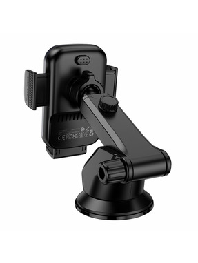Автомобільний тримач Borofone BH222 Wireless Дифлектор/Панель Metal Gray