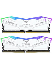 Оперативна пам’ять Team T-Force Delta RGB White DDR5 32GB (kit 2*16GB) 6000MHz (FF4D532G6000HC38ADC01)