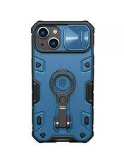 Чохол Nillkin CamShield Armor Pro no logo для Apple iPhone 14 Blue