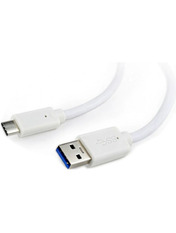 Кабель синхронізації Cablexpert Premium USB to Type-C White 1 Ні 1m White (CCP-USB3-AMCM-1M-W)