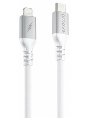 Кабель синхронізації Proove Regen Silicone Type-C to Lightning 2 27W 2m White