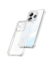 Чохол GETMAN Ease logo посилені кути для Xiaomi Redmi Note 14 5G Transparent