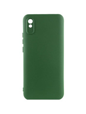 Чохол Ummi Silicone Cover Lakshmi Full Camera (AA) для Xiaomi Redmi 9A Dark Green Dark Green (6978421503)