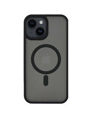 Чохол Metal Buttons Magsafe для Apple iPhone 14 Plus Black