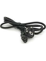 Кабель живлення Voltronic CEE 7/7 to C13 Ні 1,5m (3x0.75mm²) Black (PC-186 CEE7/7-C13-CCA15)