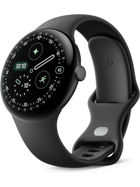 Смарт-годинник Google Pixel Watch 4 45mm Matte Black Aluminium Case with Obsidian Active Band