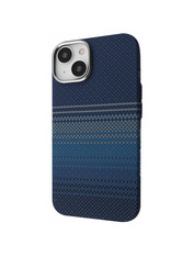Чохол Proove Gleam Case with Magnetic Ring для Apple iPhone 15 Blue Stripes Blue Stripes (PCGCIP150064)
