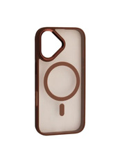 Чохол UAG Copy CRISTAL GUARD MagSafe для Apple iPhone 17 Brown Brown (6938107425)