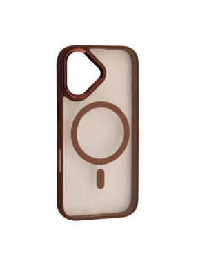 Чохол UAG Copy CRISTAL GUARD MagSafe для Apple iPhone 17 Brown (6938107425)