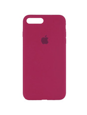 Чохол Silicone Case Full Cover (MC) для Apple iPhone 7+/8+ Rose Red