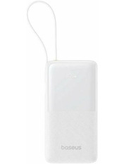 Павербанк Baseus Bipow 2 1xUSB-C + 1xUSB-A 20000 White 20 20W 20000mAh White (P10077101213-01)