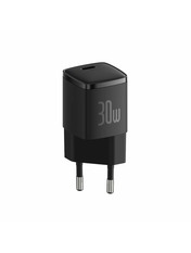 Мережевий зарядний пристрій Baseus Cube Pro Fast Charger Black (1 USB-C) 30W Black (CCXF000301)