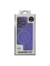 Чохол Magnetic Matte Camera Lens with Magsafe для iPhone 16 Pro Max Purple