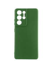 Чохол Ummi Silicone Cover Lakshmi Full Camera (AA) для Samsung Galaxy S908 S22 Ultra Dark Green Dark Green (6952810374)