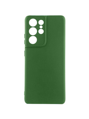 Чохол Ummi Silicone Cover Lakshmi Full Camera (AA) для Samsung Galaxy S908 S22 Ultra Dark Green (6952810374)