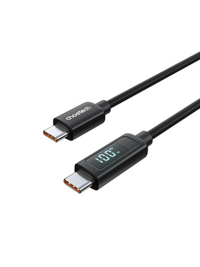 Кабель синхронізації Choetech Type-C to Type-C 100W 1,8m Black (XCC-1063)