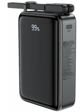 Павербанк ACEFAST M4 1xUSB-C + 1xUSB-A 67W 20000mAh Black (AFM4B)
