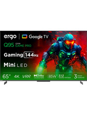 Телевізор Ergo 65MQ95 Game PRO 65" Smart TV Black (65MQ95GamePRO)