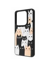 Чохол UAG Copy Doodle Case для Xiaomi Redmi Note 14 4G EU (164.84mm) Cats Cats (6919283746)