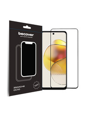 Захисне скло BeCover для Motorola Moto G73 глянсове (709737) Black