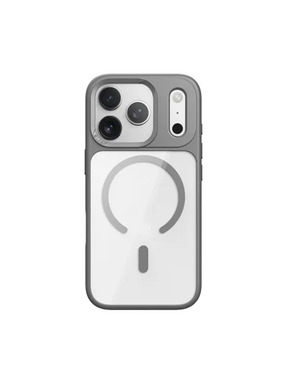 Чохол ROCK Guard Transparent Magnetic (Anti-drop Lens Protection) для Apple iPhone 17 Pro Grey (6902875134)