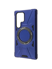 Чохол Wave Magnetic Ring для Samsung Galaxy S25 Blue