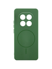 Чохол Lakshmi Silicone Cover Full Camera (AA) with Magnetic Fit для Xiaomi Redmi Note 15 Pro 4G Dark Green Dark Green (6905183724)