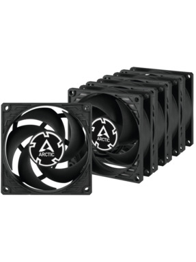 Корпусний вентилятор Arctic P8 5-pack (ACFAN00153A) Black