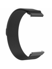 BeCover Milanese Style Mi Band 4/5/6/7 Black (707687)