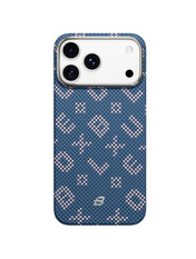 Чохол Blueo Gilded Tactile Woven with Magnetic Fit для Apple iPhone 17 Pro Blue Blue (6973481052)