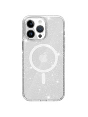 Чохол Galaxy Sparkle MagFit для Apple iPhone 16 Pro Max Clear+Glitter