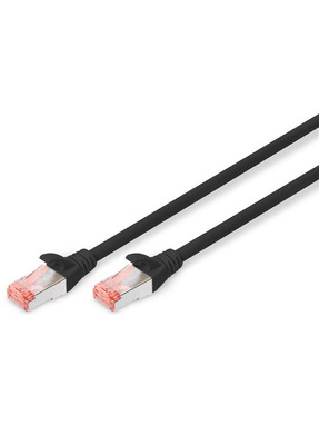 Мережевий патч-корд Digitus AWG 27/7 LSZH Cat.6 S/FTP 1m Black (DK-1644-010/BL)