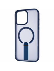 Чохол Bumper Stick Case MagSafe Stand для Apple iPhone 15 Pro Blue