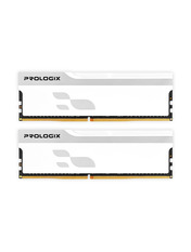 Оперативна пам’ять ProLogix Onyx White DDR4 3200 16 2 16GB (kit 2*8GB) 3200MHz (PRO16GB3200YW4K)