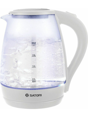 Електрочайник Satori SGK-4105 White (SGK-4105-WT)