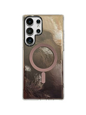 Чохол UAG Copy Shiny Mountain (MagFit) для Samsung Galaxy S938 S25 Ultra Chocolate Chocolate (6978320154)