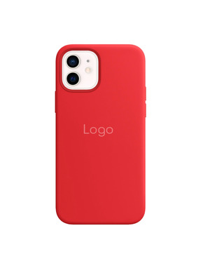 Чохол Silicone Case with MagSafe для Apple iPhone 12/12 Pro Red (6983417052)