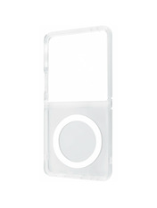 Чохол-книжка Wave Clear Case для Samsung Galaxy F766 Flip 7 Transparent Transparent (6983210574)
