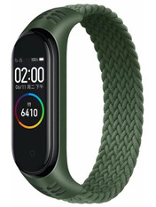 BeCover Elastic Nylon Style Mi Band 5/6/7 Зелений Khaki (706150)