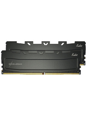 Оперативна пам’ять eXceleram Black Kudos DDR4 32GB (kit 2*16GB) 3200MHz (EKBLACK4323222XD)