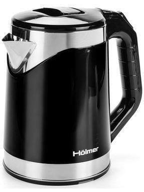 Електрочайник Holmer HKS-302D Black/Silver
