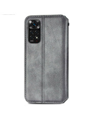 Чохол-книжка GETMAN Cubic для Xiaomi Redmi Note 11 4G/Note 11S Grey