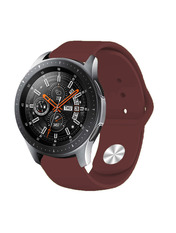 BeCover Xiaomi Amazfit/Samsung 22 mm Червоний Dark Red (706209)