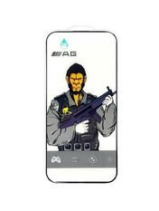 Захисне скло 5D Anti-static Matte для Apple iPhone 17 / 16 Pro (6.3") матове