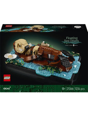 Lego Ideas Плаваючі морські видри 1234 деталі (21366) Конструктори