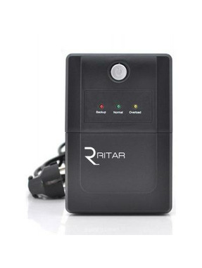 ДБЖ Ritar RTP 850L (510W) LED EURO Black