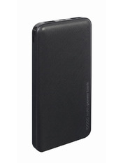 Павербанк Gembird PB10-02 1xUSB-C + 2xUSB-A 10000 Black 12 12W 10000mAh Black