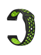 BeCover Vents Style Xiaomi Mi Watch Lite/Redmi Watch 2/2 Lite Чорний Black/Green (705802)