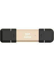 Портативний SSD Silicon Power DS72 Золотистий 500 ГБ 500GB USB 3.2 Gold (SP500GBUC3S72VPG)